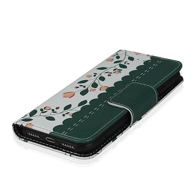 手帳型スマホケース 花柄おしゃれ iphoneスマホケース