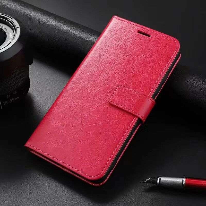 手帳型スマホケース 高級感漂う多機能レザー調iPhone