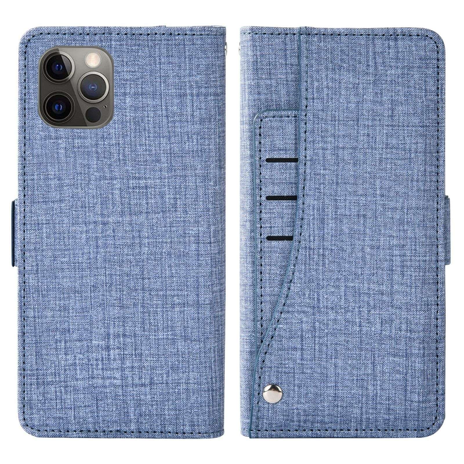 手帳型スマホケース 多機能カード収納付きiphone手帳型ケース