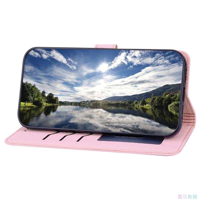  多機能革製iphone手帳型ケース