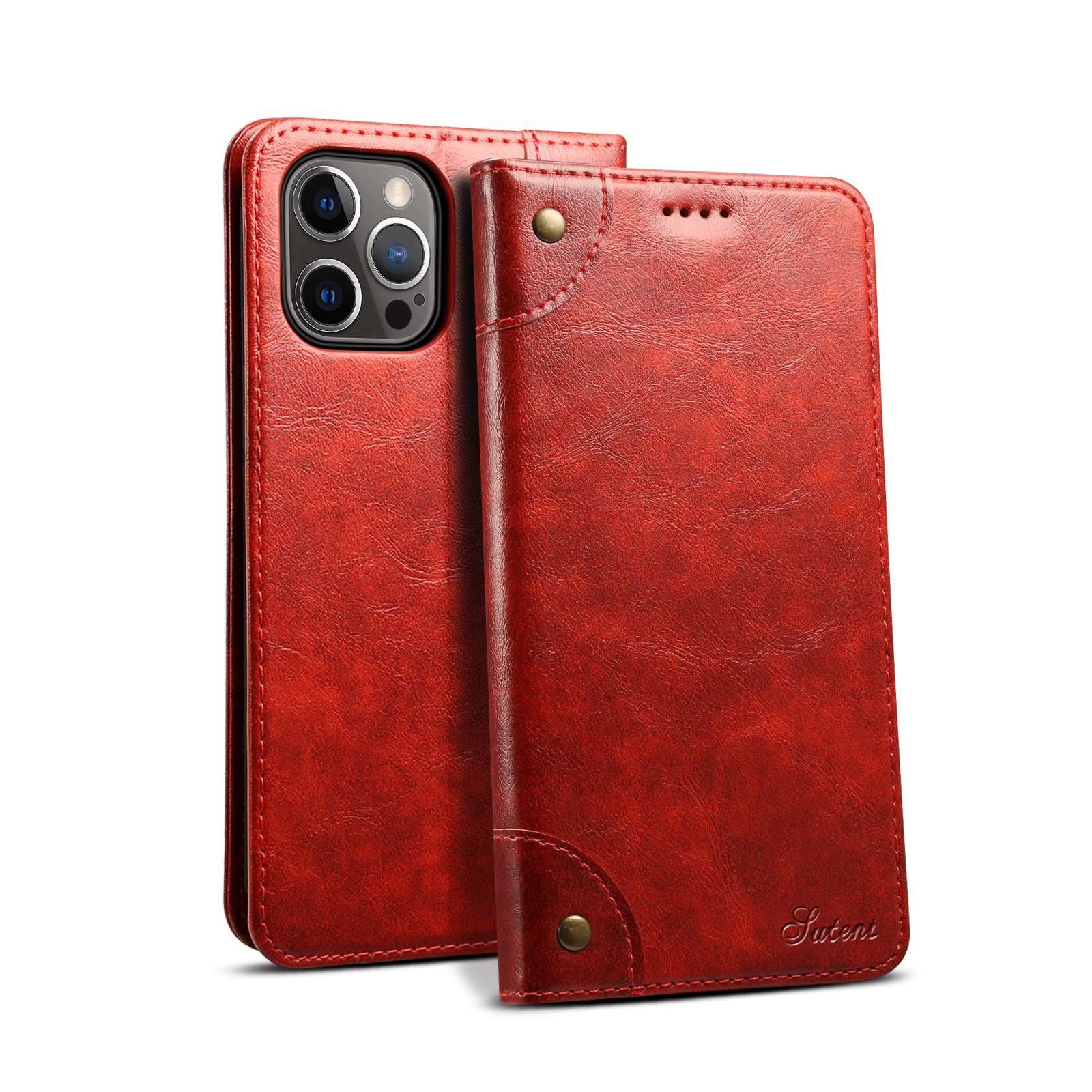  高級感溢れる本革手帳型iphoneケース