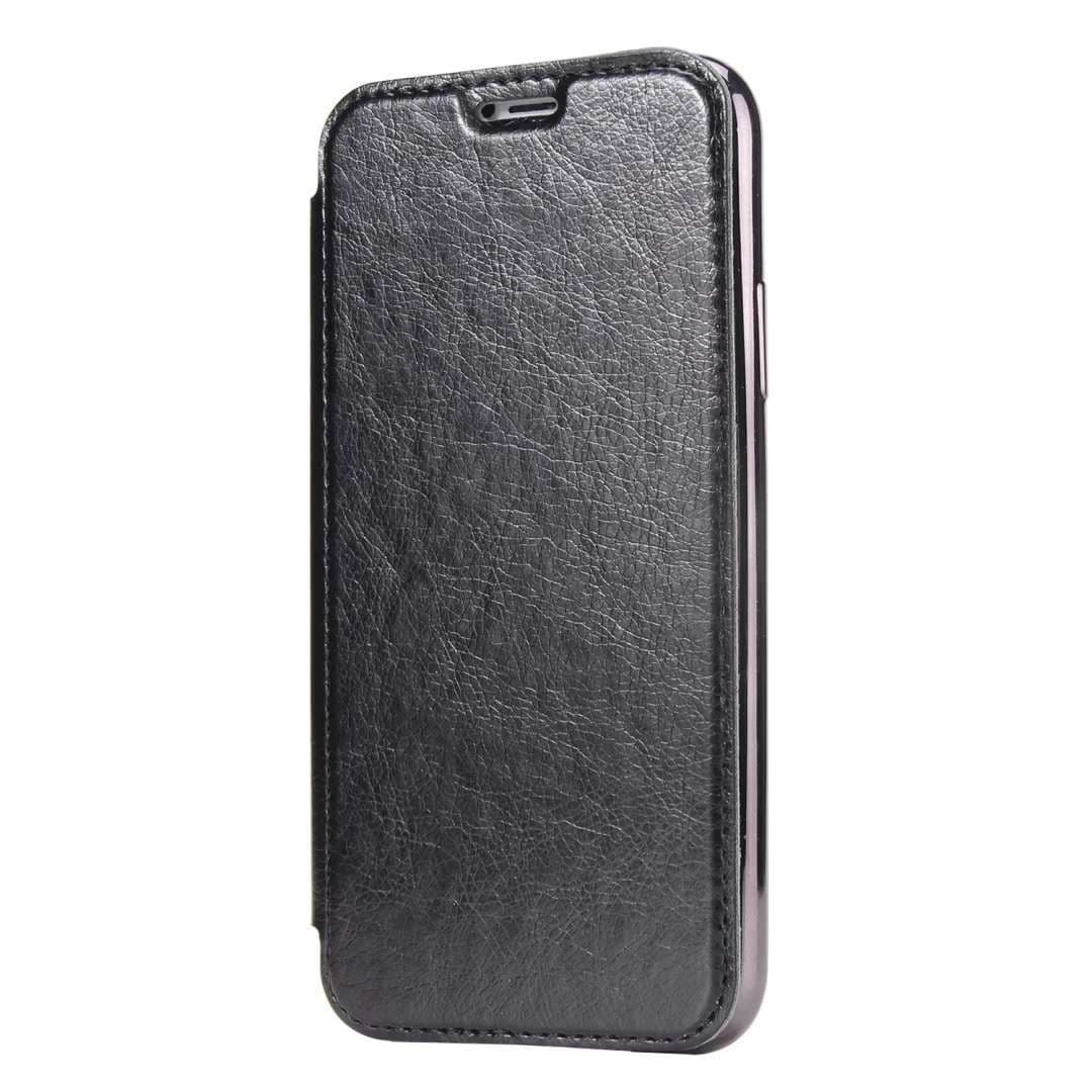 手帳型スマホケース 高級レザー調フリップカバー iphone ケース
