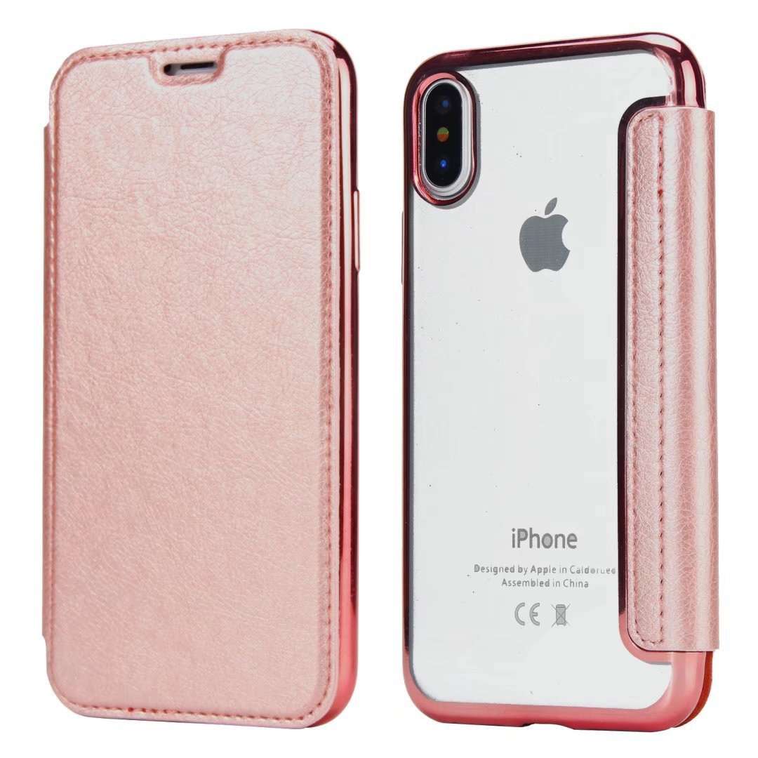 手帳型スマホケース 高級レザー調フリップカバー iphone ケース