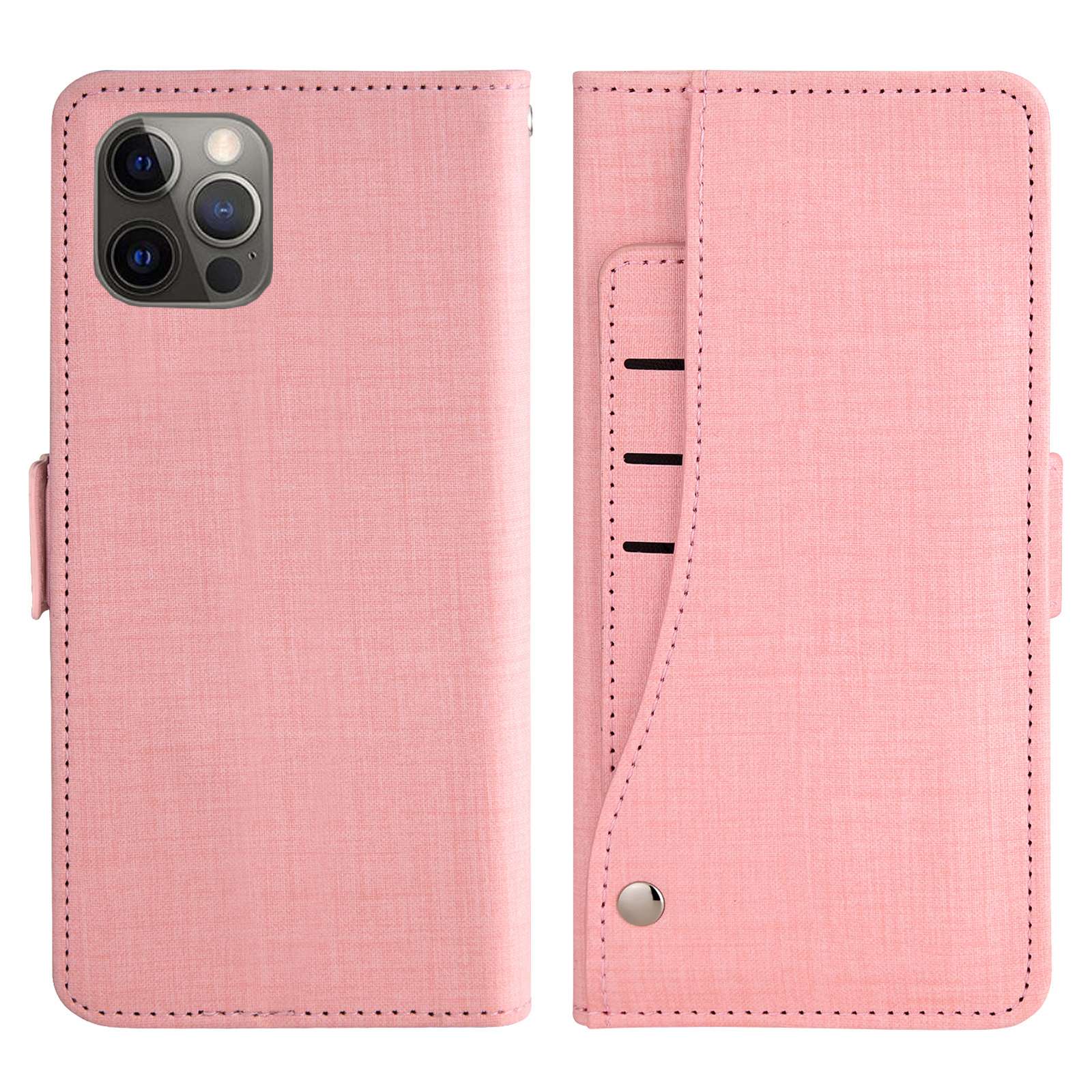 手帳型スマホケース 多機能カード収納付きiphone手帳型ケース