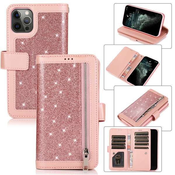 手帳型スマホケース キラキラ輝く多機能