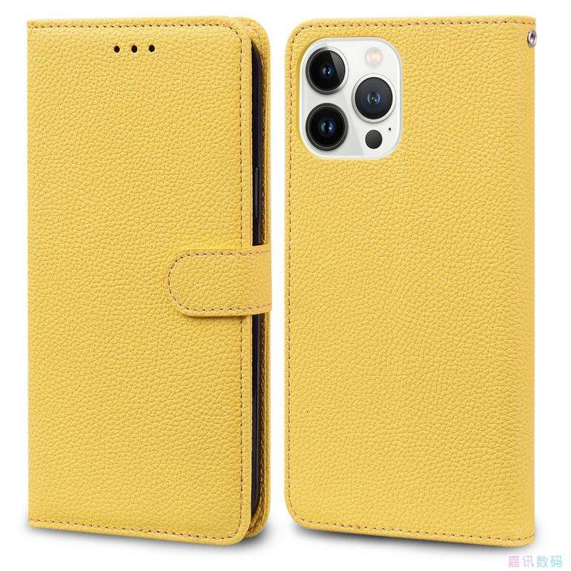  多機能革製iphone手帳型ケース