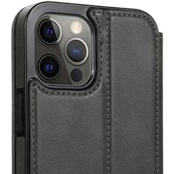 手帳型スマホケース 高級レザー多機能手帳型iphoneケース